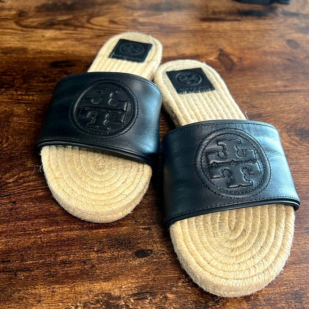 TORY BURCH ESPADRILLE SANDALS